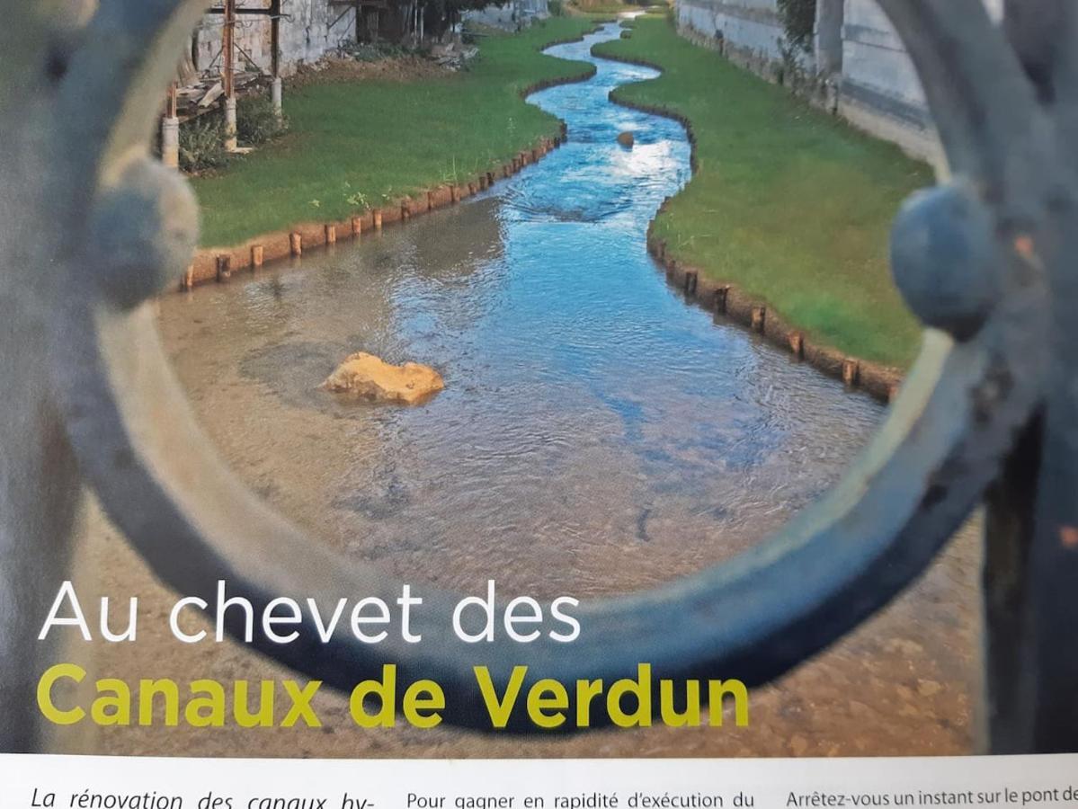 Au Chevet Des Canaux De Verdun Exteriör bild